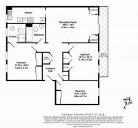 Three double bedroom flat for sale, Battersea Bridge Road, SW11 3AG