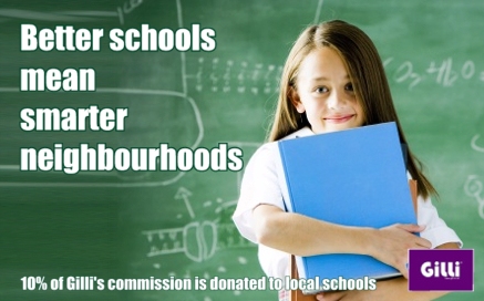Gilli Estate Agents support local schools